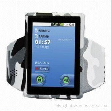 Watch Phone, MTK Dual-core Design, G-sensor and Camera Lens, Supports GPS and Android OS